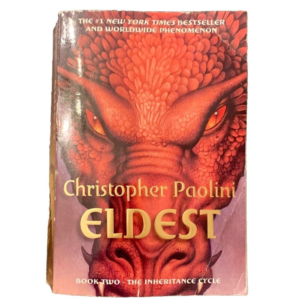 Eldest Book 2 Inheritance Cycle Series Christopher Paolini Paperback 1st ED